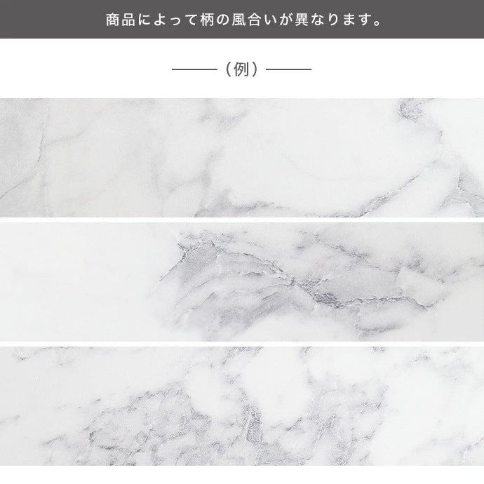 キャビネット 幅100cm 大理石柄 ゴールド脚 大人かわいい 収納家具 サイドボード