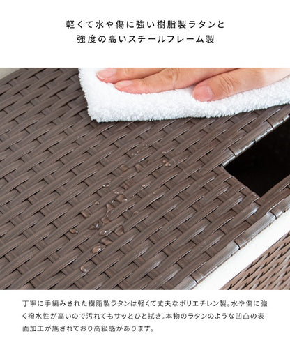 大容量ランドリー ボックス 洗濯かご ラタン 通気性