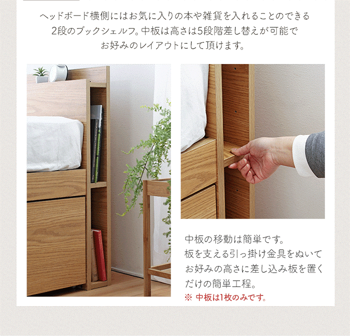 シングル チェストベッド＋薄型マットレスセット 大容量引き出し収納 Cattleya コンセント付き 配達不可地域あり