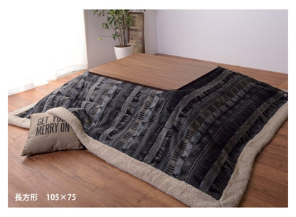 こたつ本体 布団がズレにくい設計 こたつテーブル 薄型ヒーター 105x75cm 日時指定不可