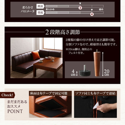 こたつテーブル 高さも幅も調整可能 STEWAR 幅120-180cm 高さ36-60cm こたつテーブル単品