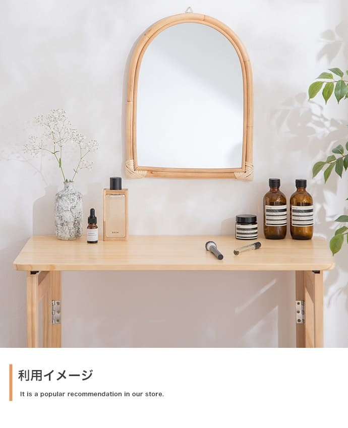折りたたみデスク+チェア 2点セット 幅70cm コンパクト 作業台