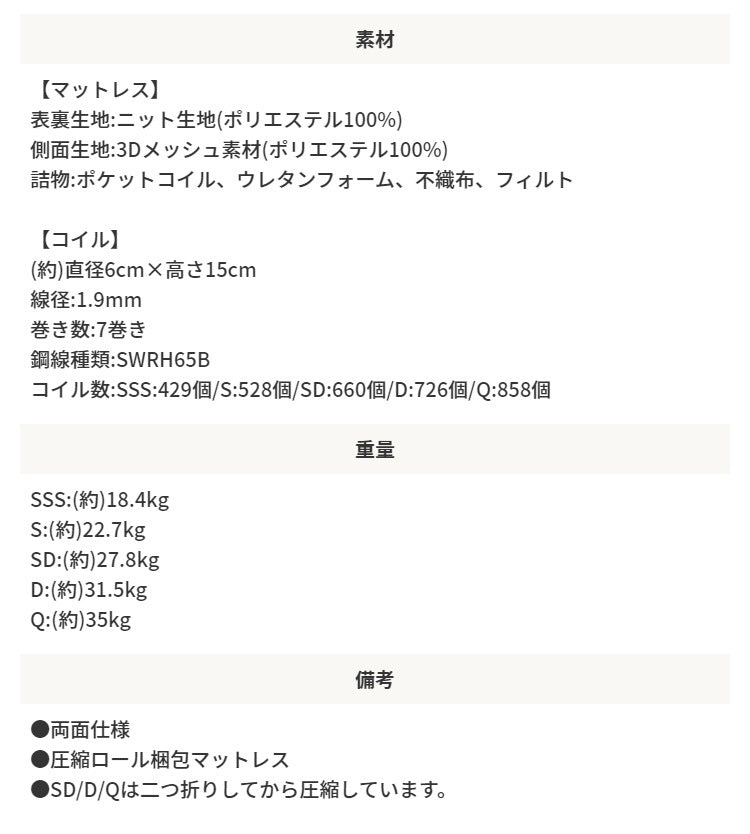 シングルベッド + リバーシブルマットレスセット 硬め／柔らかめ コンセント付き 棚付き 収納スペース