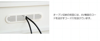 テレビ台 ローボード 収納棚 シンプル 幅110cm