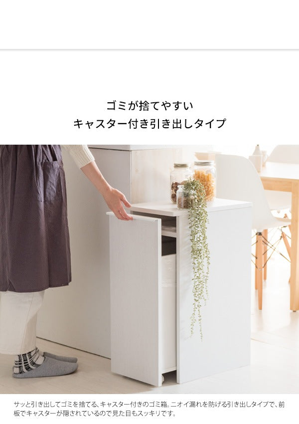 ゴミ箱に見えないゴミ箱 45L ダストボックス 引出しタイプ 幅30cm