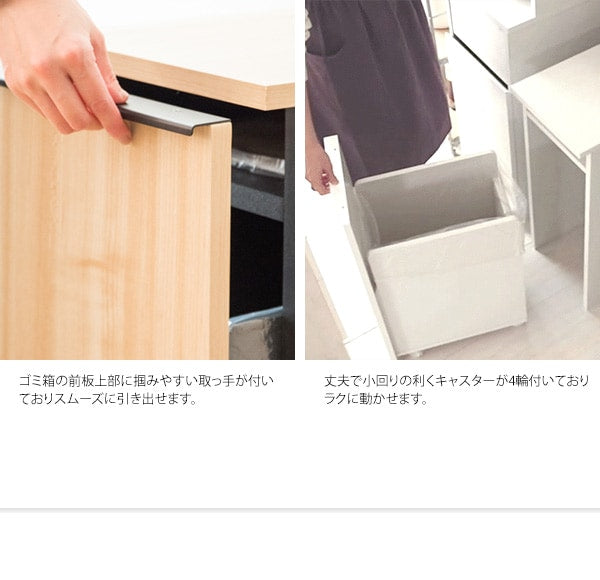 ゴミ箱に見えないゴミ箱 45L ダストボックス 引出しタイプ 幅30cm