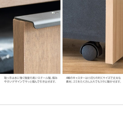 ゴミ箱に見えないゴミ箱 45L ダストボックス 引出しタイプ 幅30cm