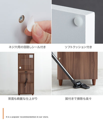 スリムレンジ台 シンプル 省スペース 幅45cm コンセント付き キッチン収納
