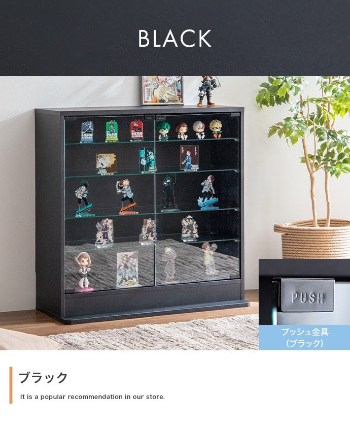 コレクションケース ショーケース 幅80cm ディスプレイ 内寸奥行28cm