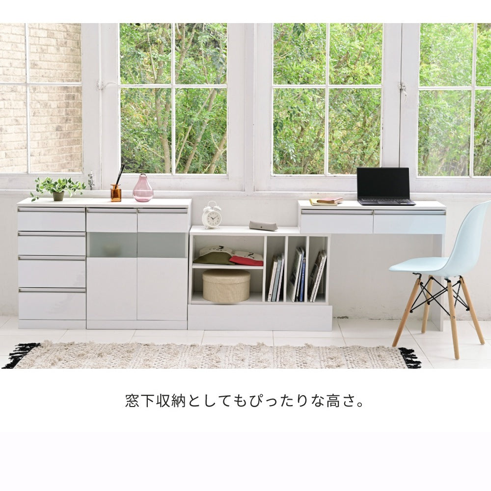 キッチンキャビネット 収納 コンパクト 作業台 幅60cm ロータイプ
