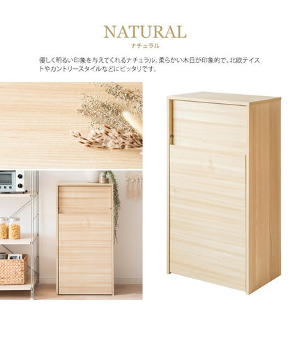 キャスター移動できる 棚のような ゴミ箱 45L ダストボックス スタイリッシュ