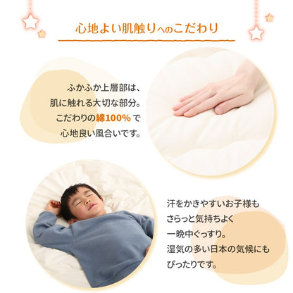 大型 敷き布団 200x200cm ファミリーマットレス敷布団　厚さ15cm