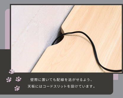 キャットハウス テレビ台 ローボード 幅100cm インテリア 猫と暮らす TVラック