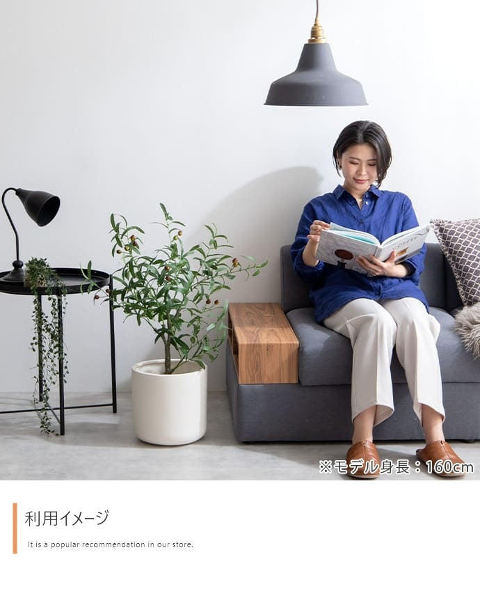 人工観葉植物 オリーブ 光触媒 フェイクグリーン 高さ85cm