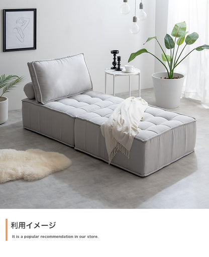1人掛け ローソファ 単品 ポケットコイル 幅76cm オールシーズン