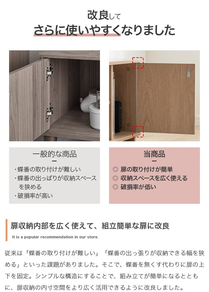 テレビ台 ノイズレス ローボード 幅100cm シンプル コンパクト