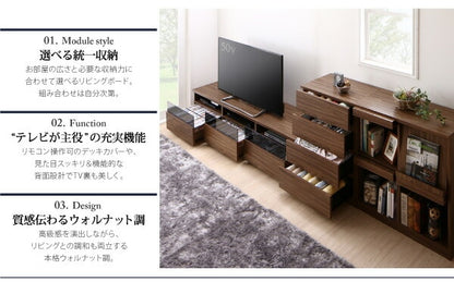 リビングボード 3点セット （テレビ台 + チェスト2台） リビング収納 TV-lineシリーズ