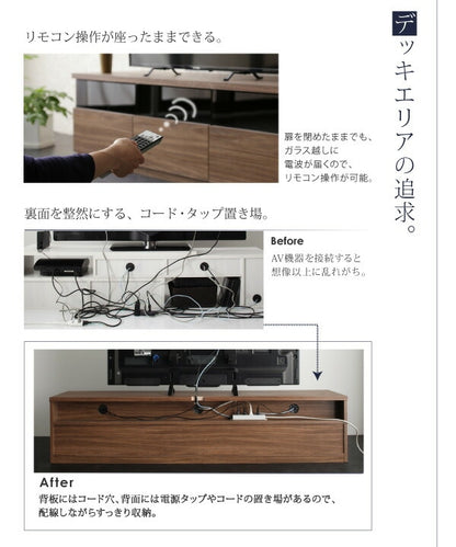 リビングボード 3点セット （テレビ台 + チェスト2台） リビング収納 TV-lineシリーズ