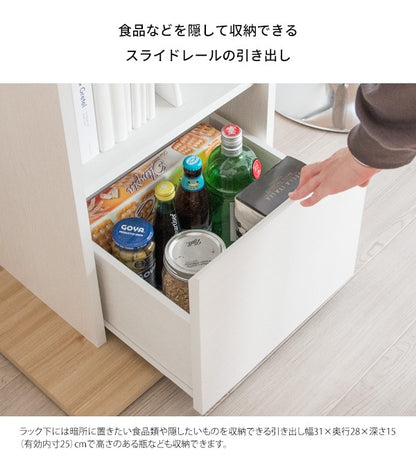 バーテーブル 収納付き コンパクト 高さ100cm ハイテーブルBaron