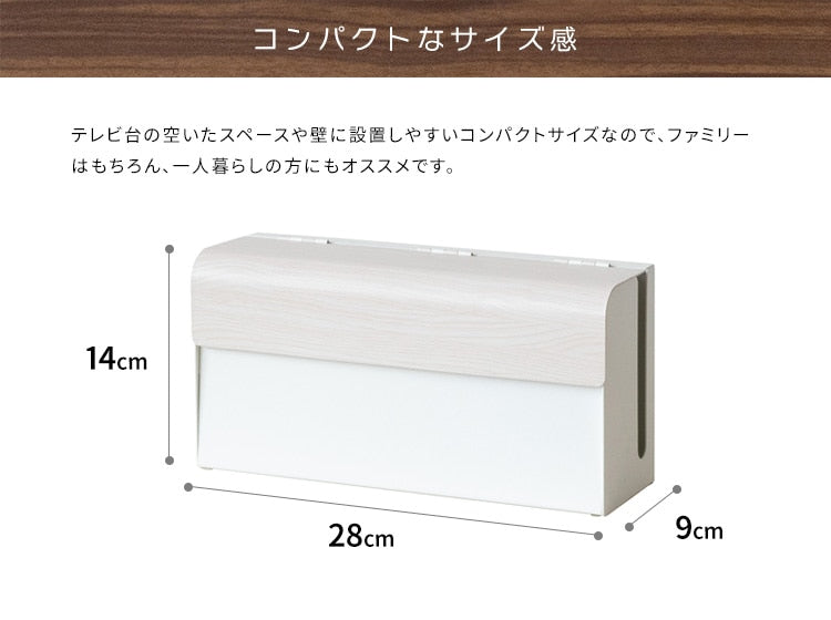Nintendo Switch用 収納ケース TEER 卓上/壁掛け 木目柄 スチール製