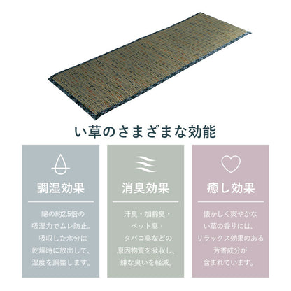 い草 ベンチシート 35x100cm 天然素材 クッション 抗菌防臭 ベンチパッド