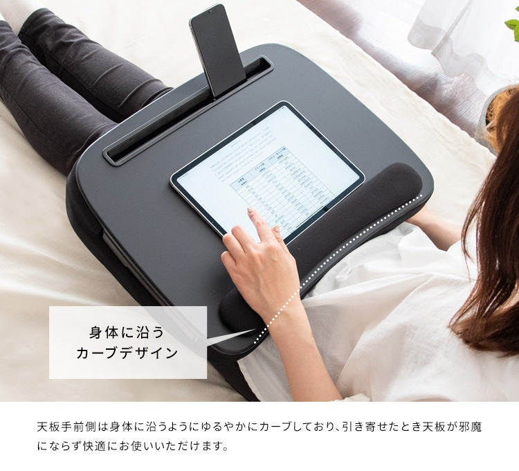 テーブルクッション PC作業 タブレットスタンド 膝上 マウストレー