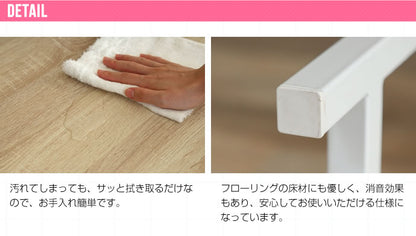 デスクセット （デスク + チェア） 幅90cm 棚付き シンプル かんたん組立