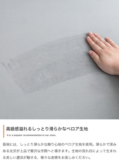 ゆったり二層 1人掛けソファ 幅78cm ベロアxブラックアイアン脚 クッション付き