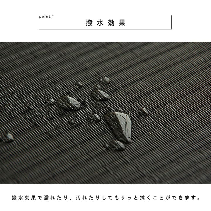 置き畳 ユニット畳 70x70cm 単品 フローリング対応 ヘリなし 撥水 トリム 日本製