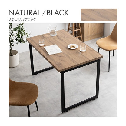 ダイニングテーブル 単品 110x70cm コンパクト PVC カフェ ヴィンテージ