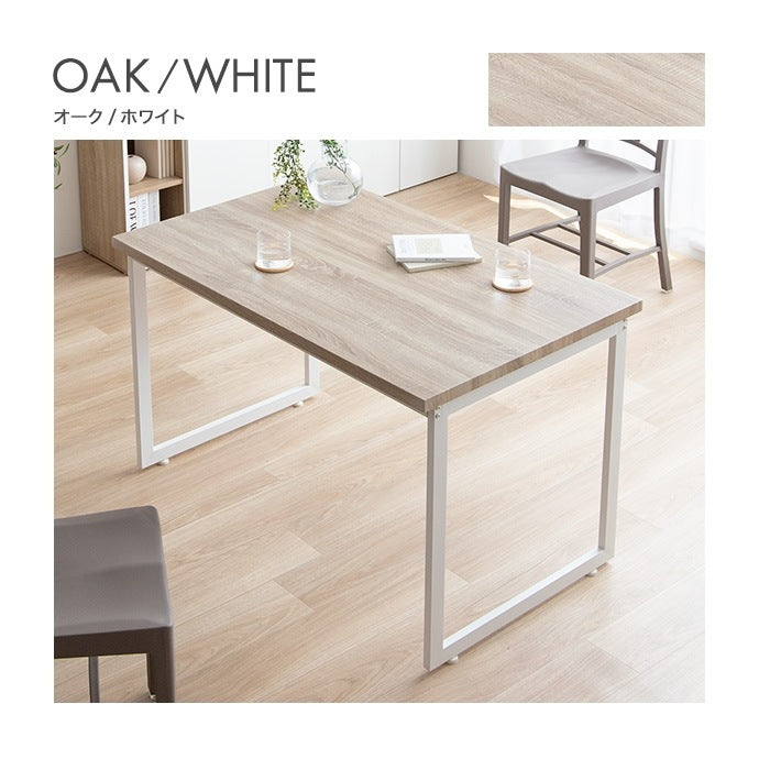 ダイニングテーブル 単品 110x70cm コンパクト PVC カフェ ヴィンテージ