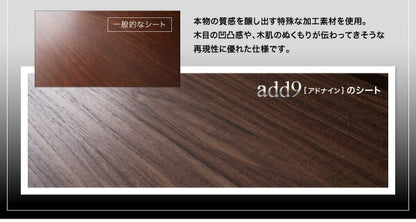 テレビボード+キャビネットx2 ガラス扉 テレビボード幅140cm テレビボードシリーズ3点セット add9