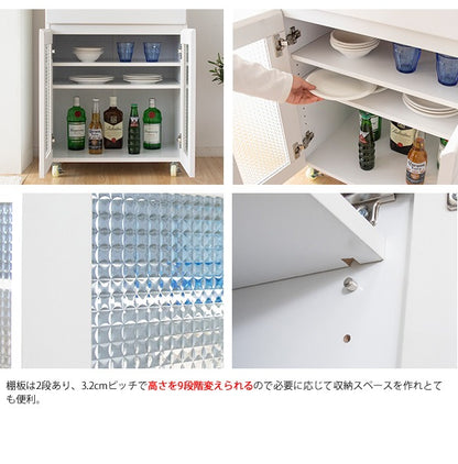 レンジ台 KC-207 キッチン収納シリーズ Semplice 幅60