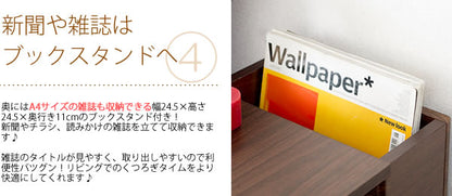 縦長サイドテーブル 幅28cm 奥行75cm すきま収納 作業テーブルとしても 大容量収納 ソファサイドテーブル ベッドサイドテーブル