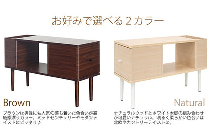 縦長サイドテーブル 幅28cm 奥行75cm すきま収納 作業テーブルとしても 大容量収納 ソファサイドテーブル ベッドサイドテーブル