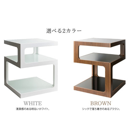 サイドテーブル 40x40cm ソファサイドテーブル ベッドサイドテーブル