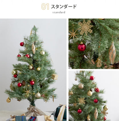 クリスマスツリー 3サイズ 高さ90-120-150cm 玄関 リビング クリスマス Chalo