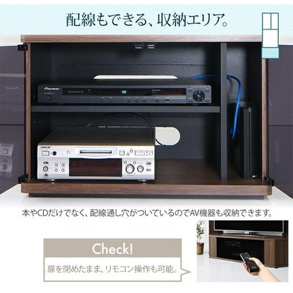 テレビボード+キャビネット 2点セット ハイタイプ コーナー Corner+ 幅150 高さ161