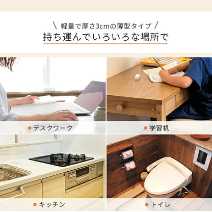 デスクヒーター 薄型 マグネットで張り付けるだけ 自動OFFタイマー 学習机などに 省電力