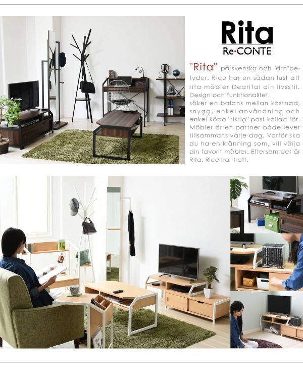 伸縮テレビボード 幅87-159cm ローボード 北欧テイスト 収納