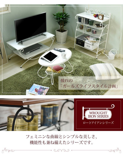 シューズラック 幅60cm 奥行50cm 下駄箱 ヨーロッパ風 ロートアイアン 玄関収納