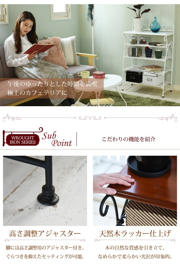 シューズラック 幅60cm 奥行50cm 下駄箱 ヨーロッパ風 ロートアイアン 玄関収納