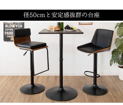 ハイテーブル スクエアテーブル カフェスタイル バー CARRE