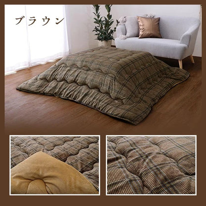 こたつ布団 190x240cm 撥水 抗菌防臭 カジュアル チェック柄