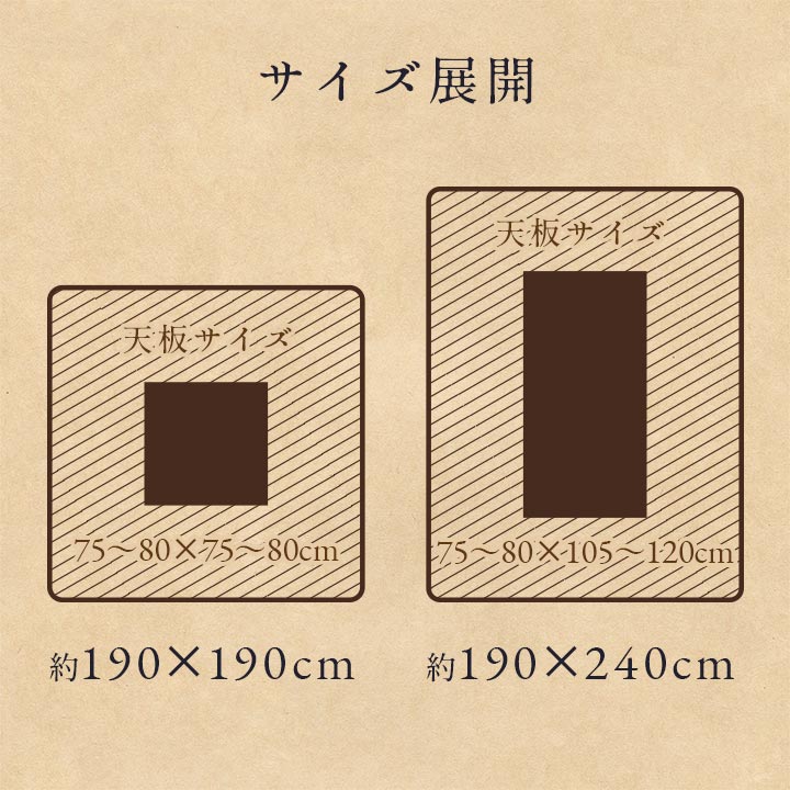 こたつ布団 190x240cm 撥水 抗菌防臭 カジュアル チェック柄