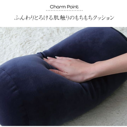 もっちりクッション 20x40cm 円柱 マイクロ綿 シンプル 無地