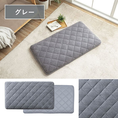 ごろ寝クッション 65x115cm 三層構造 ロングクッション 長座布団 シンプル 無地