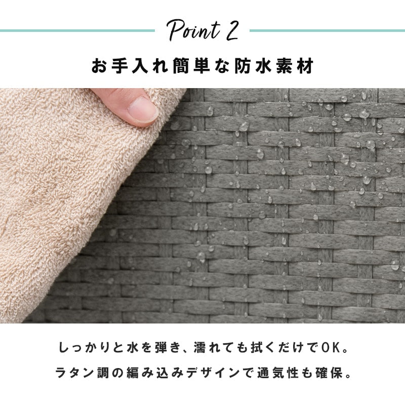 ランドリーラック 幅40.5cm 隙間収納 スタンダード 小物入れ 引出し4杯