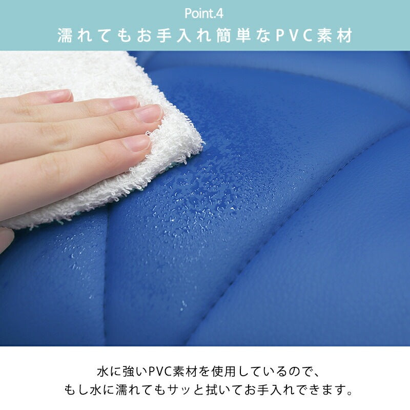 オフィスチェア 椅子 360度回転 レバー昇降45-57cm シンプルモダン 幾何学 デスクチェア