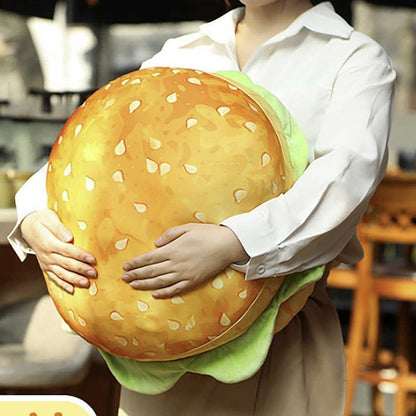 2way ハンバーガー座椅子／クッション ぬいぐるみ 抱き枕